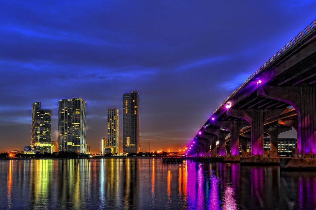 Miami Skyline II by Aerostylaz1